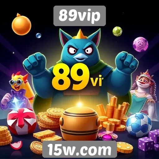 Variedade de jogos disponíveis no 89vip